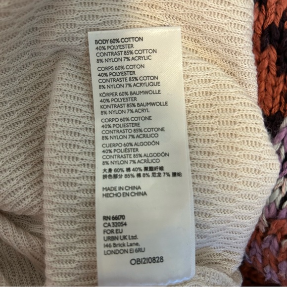 NEW FREE PEOPLE Swit The Small Stuff Pullover in Femme
Combo Knit Small - Picture 6 of 6